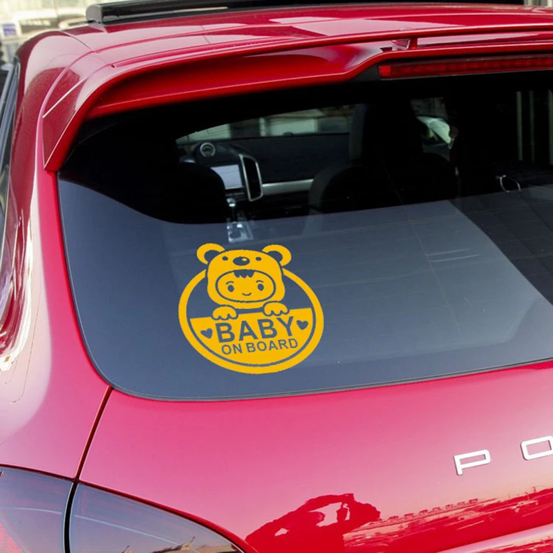 

Car styling reflective baby on board design car window tail warning stickers and decals for mercedes/volvo/chevrolet cruze/opel