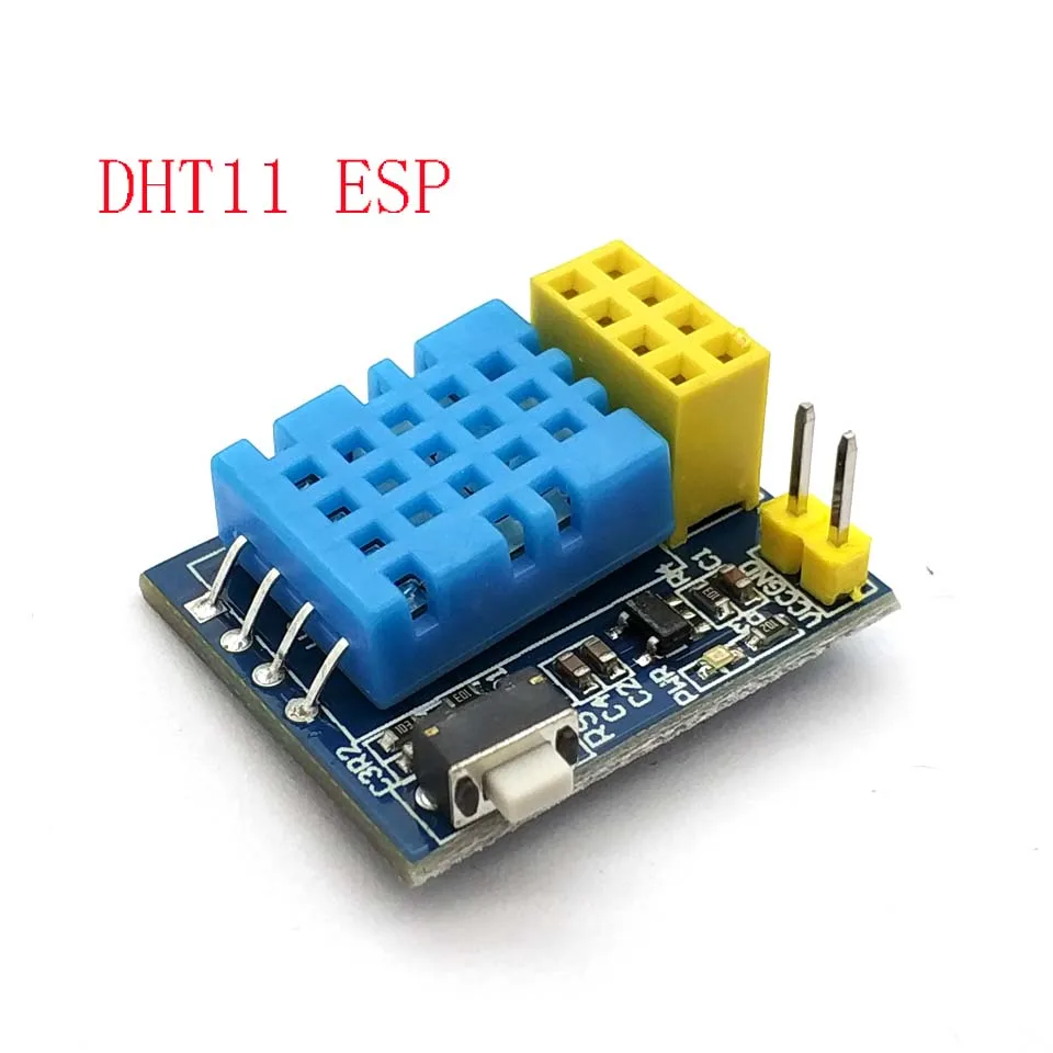 

ESP8266 ESP-01 ESP-01S DHT11 Temperature Humidity Sensor Module esp8266 Wifi NodeMCU Smart Home IOT DIY Kit (without ESP module)