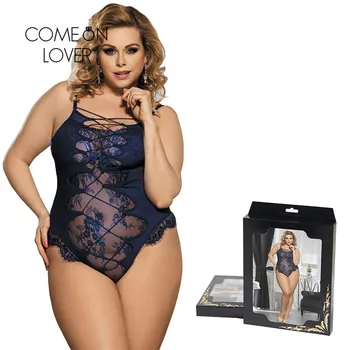 

Comeonlover Body Sexy Backless Bustier Bandage Lingerie Teddy Sexy Underwear Women Eroticos Productos Body suit Lingerie RI80327