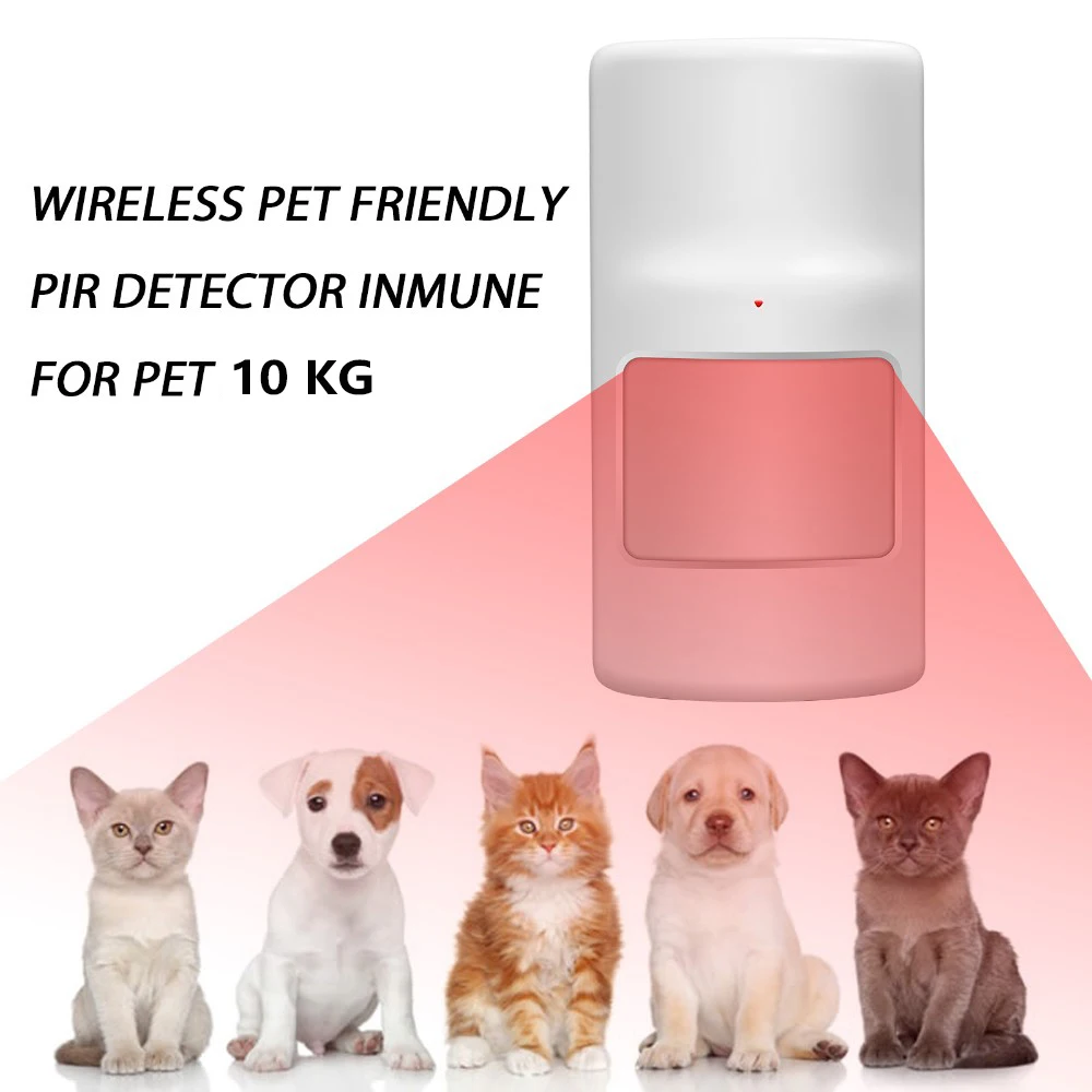 

Wireless Alarm Accessories Intelligent Anti Pet Detector Motion Sensor Magnetic Sensor for G90B GSM PSTN Home Alarm Systems