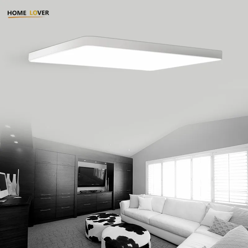 HomeLover современные светодиодные потолочные лампы для гостиной спальни кухни luminaria