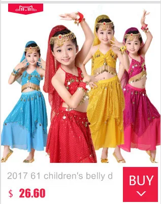 6 шт./компл. Детский костюм для танца живота, костюм для мальчиков и девочек Детская Индийские Танцы комплекты для девочек, платье для сцены для kidsindian для танца живота