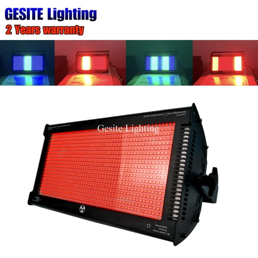 1000W Matrix led rgb Strobe Professional DJ DMX Stage Lights Colorful