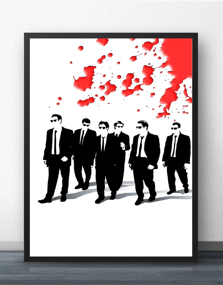 Reservoir Dogs Movie Wall Art Wall Decor Silk Prints Art Poster