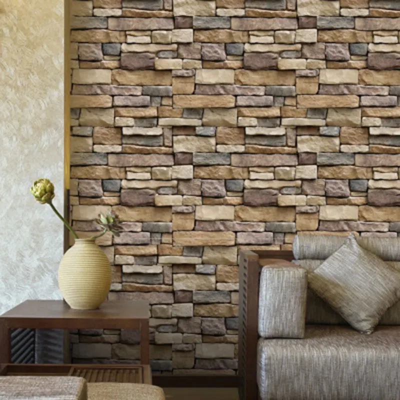 

45X100cm 3D Wall Stickers brick Stripe Waterproof Decor Ceramic Tile Stickers DIY Non-Slip Art Bathroom ladrillos steenstrips