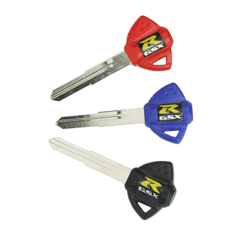 

Right Slot Blank Blade Motorcycle Uncut Key For Suzuki GSXR600 GSXR750 GSXR1000 K3 K4 K5 Use
