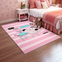Мультяшный ковер для детской комнаты, коврик принцессы для ползания, прикроватный коврик для детского сада, одеяло для гостиной, спальни, машинная стирка