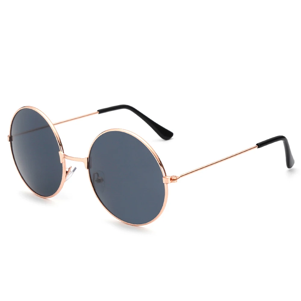 FOENIXSONG, новинка, женские круглые солнцезащитные очки, коробки, Ретро стиль, оправа, UV400, зеркальные солнцезащитные очки для мужчин, Oculos de sol Feminino - Цвет линз: Sunglasses x10