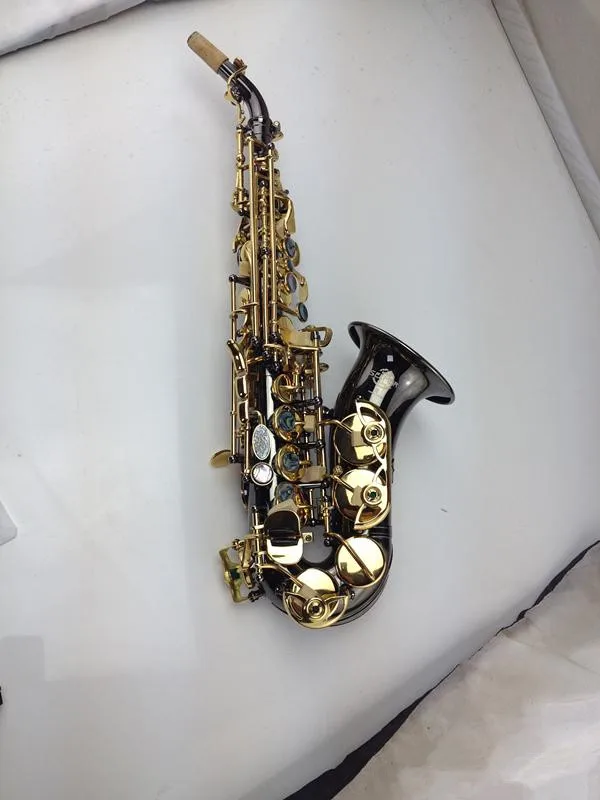 

NEW High quality Nickel Plated 54 Soprano saxophone B flat Musical Instrument Adult Children saxophone With mouthpiece