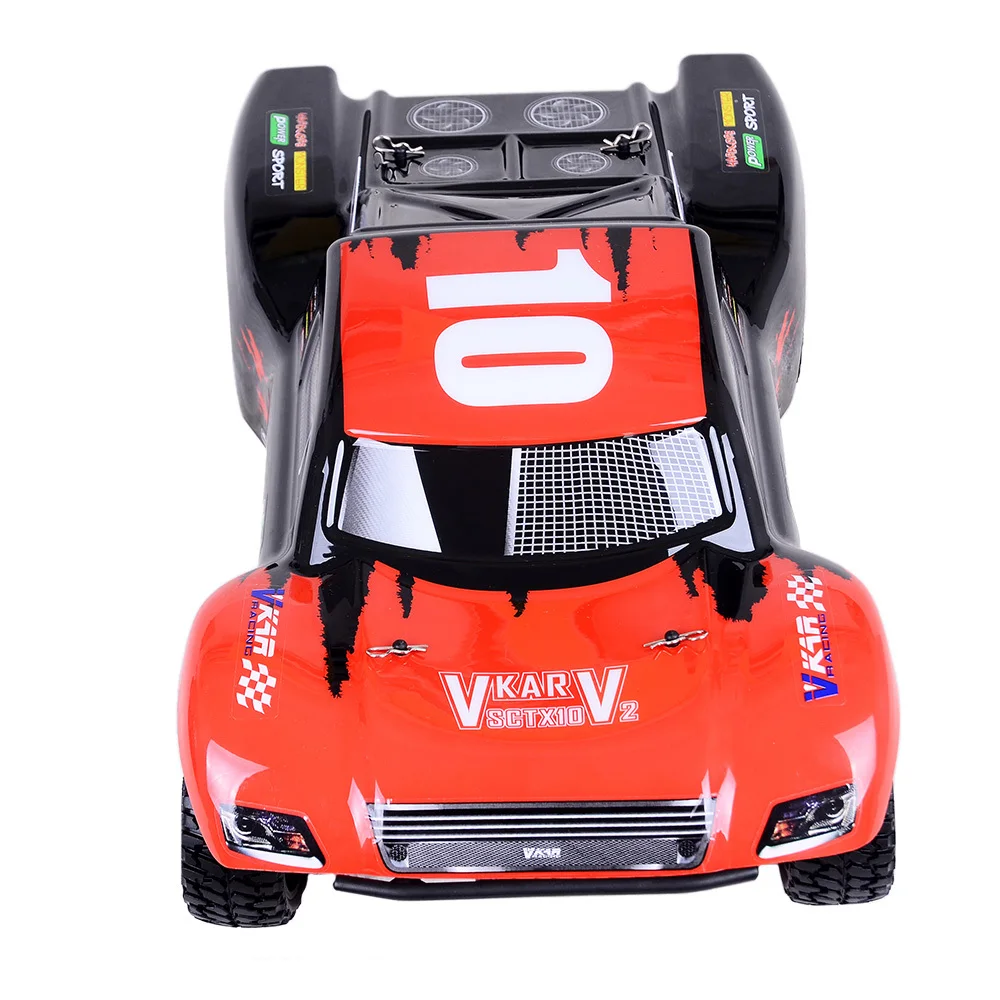 Лидер продаж внедорожник с коротким ходом SCTX10 V2 1:10 4WD RC супер высокая скорость 80