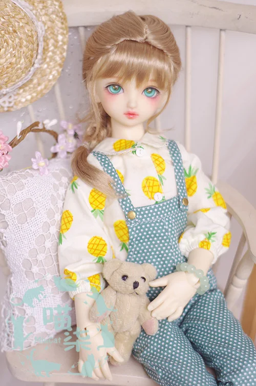 BJD куклы костюм 1 компл. рубашка + брюки BJD аксессуары 1/4 BJD куклы