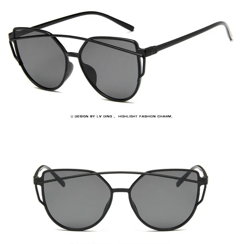 2019 Brand Design New Women Sunglasses Retro Trend Colorful Reflective Outdoor Driving Sunglasses Female Retro Mirror UV400