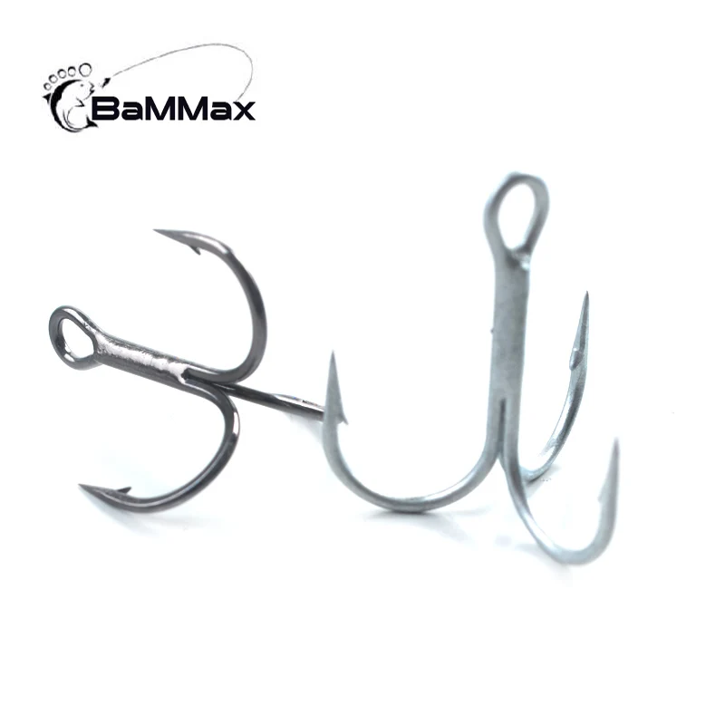 Bammax Fishing Hook 5pcs 1# 2# 4# 6# Treble Hooks Sharp Anchor Hook High Carbon Steel Sharpened Triple Hook Fishing Tackle Bammax Fishing Hook 5pcs 1# 2# 4# 6# Treble Hooks Sharp Anchor Hook High Carbon Steel Sharpened Triple Hook Fishing Tackle