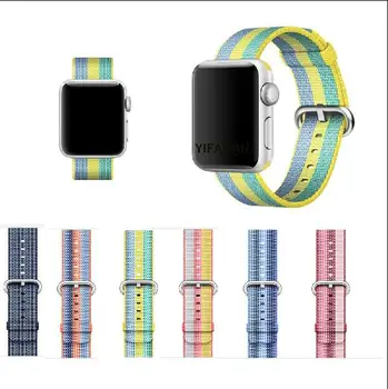 

40mm 44mm sport loop band for Apple Watch Nylon strap 38mm 42mm Bracelet For iwatch wristband series 5/4/3/2/1