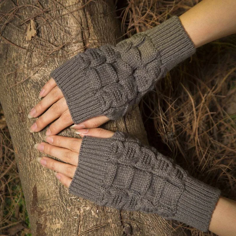 Girls Ladies Women Wrist Gloves Warm Casual Winter Gloves