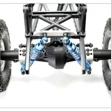 Радиоуправляемая модель axial SCX10 Honcho Рок Гусеничный задний мост центр рулевого установленный шок Поддержка 1/10 весы