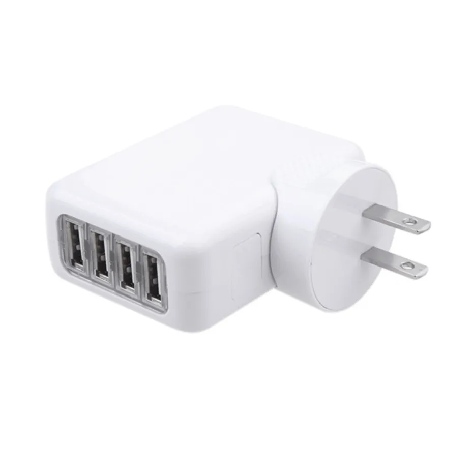 4 Порты 2A Портативный Главная Путешествия стены USB Зарядное устройство адаптер для iPhone Samsung Ipod