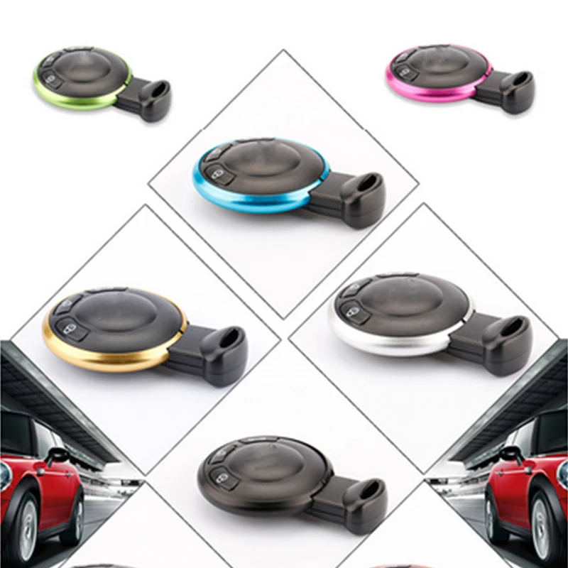 ZDPARTS 3D крутой автомобильный стильный брелок для ключей, чехол, Декоративные Чехлы для Mini Cooper R56 R50 R53 F56 F55 R60 R57 R61 Smart fortwo