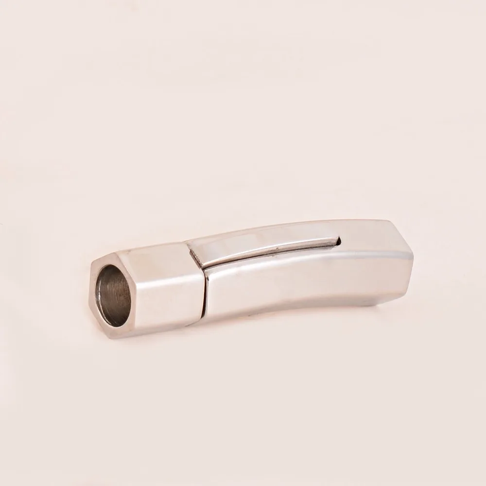 

Stainless Steel clasp,jewelry makings for leather bangle,high quality polished plating DIY findings Magnetic Clasps