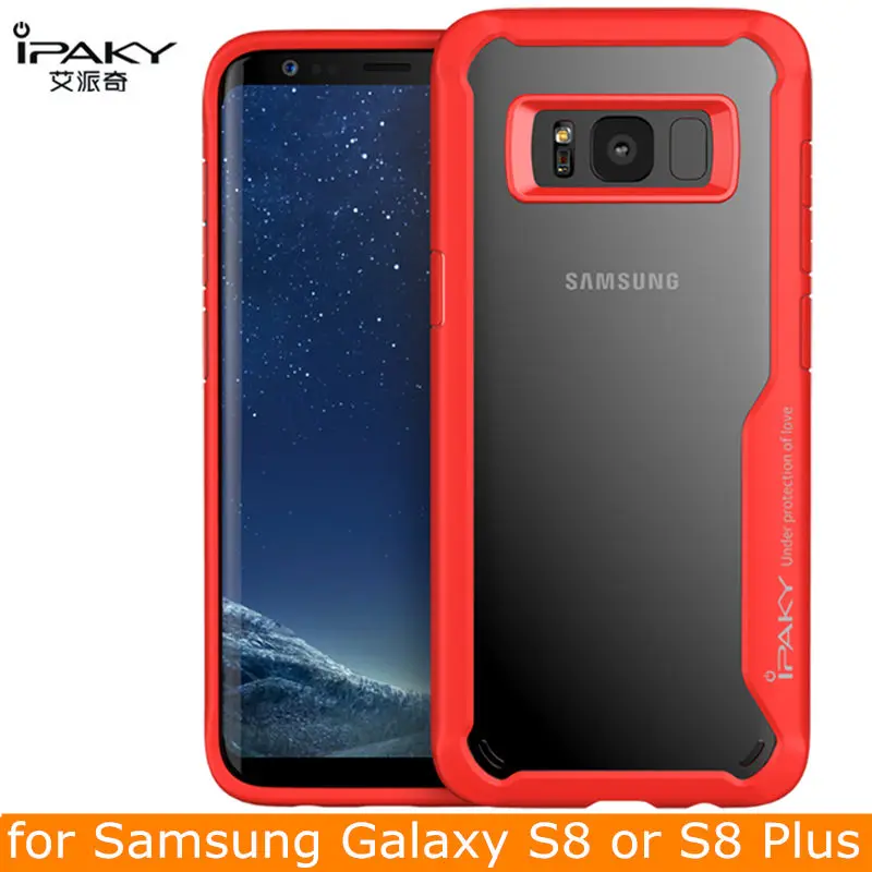 Чехол iPaky Note 9 силиконовый акриловый Гибридный противоударный прозрачный чехол S9