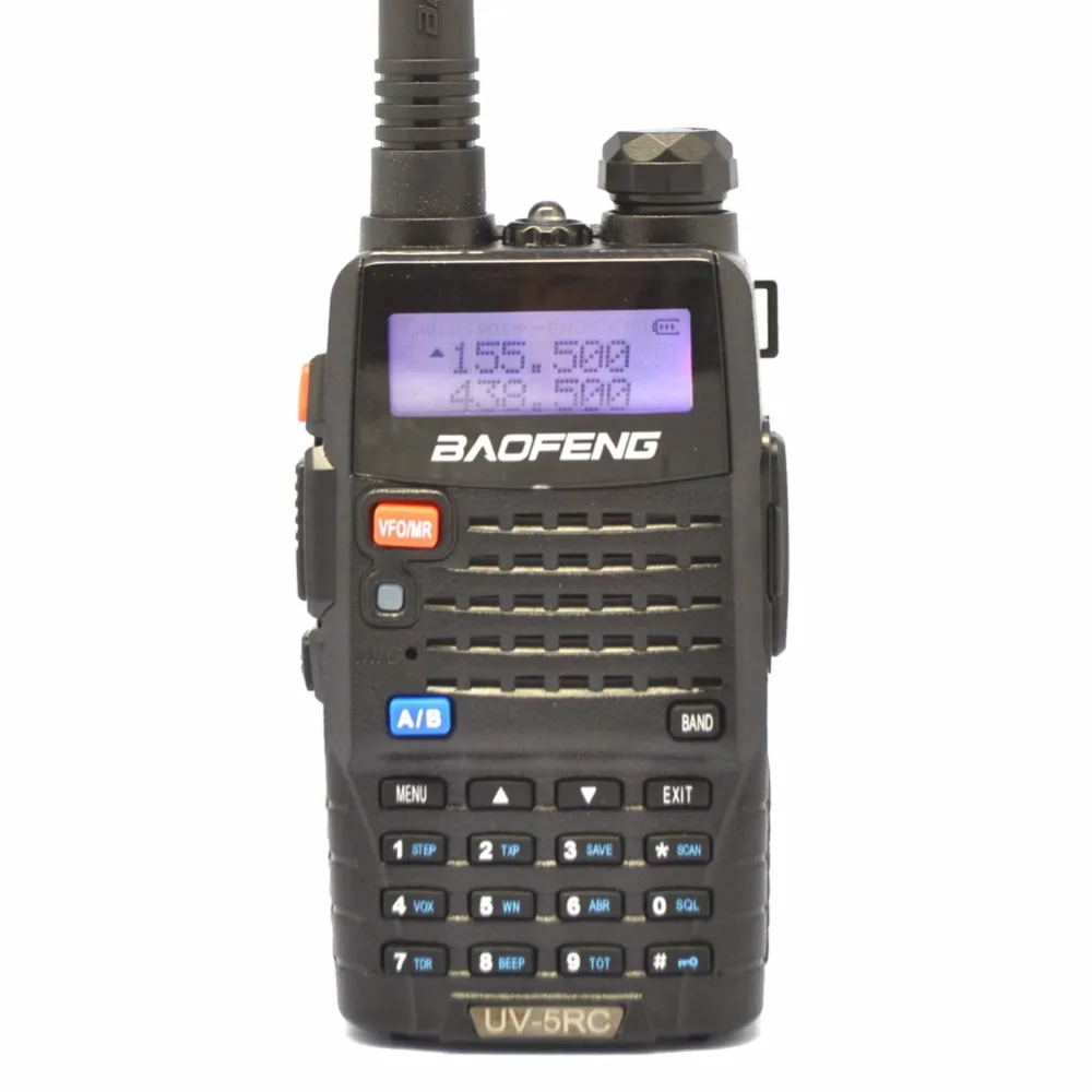 Baofeng UV-5RC для полицейской рации сканер радио двухдиапазонный Cb радиопередатчик UHF 400-520 МГц и VHF 136-174 МГц