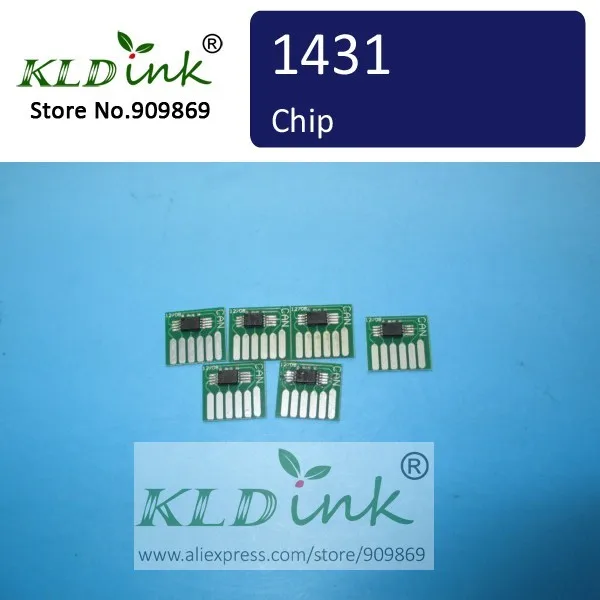 

X 1PCS PHOTO CYAN BCI-1431PC BCI1431PC Cartridge Chip