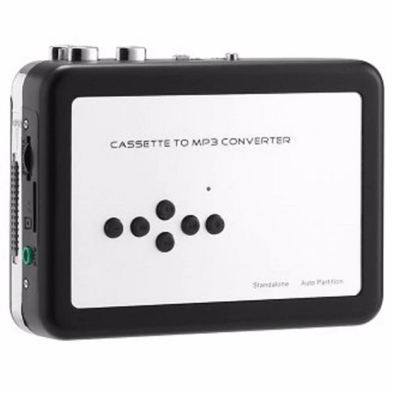 

EZCAP 232 USB Cassette Player Cassette to MP3 Converter Player Convert Analog Tapes Audio to Digital MP3 Save to TF/Micro-SD C