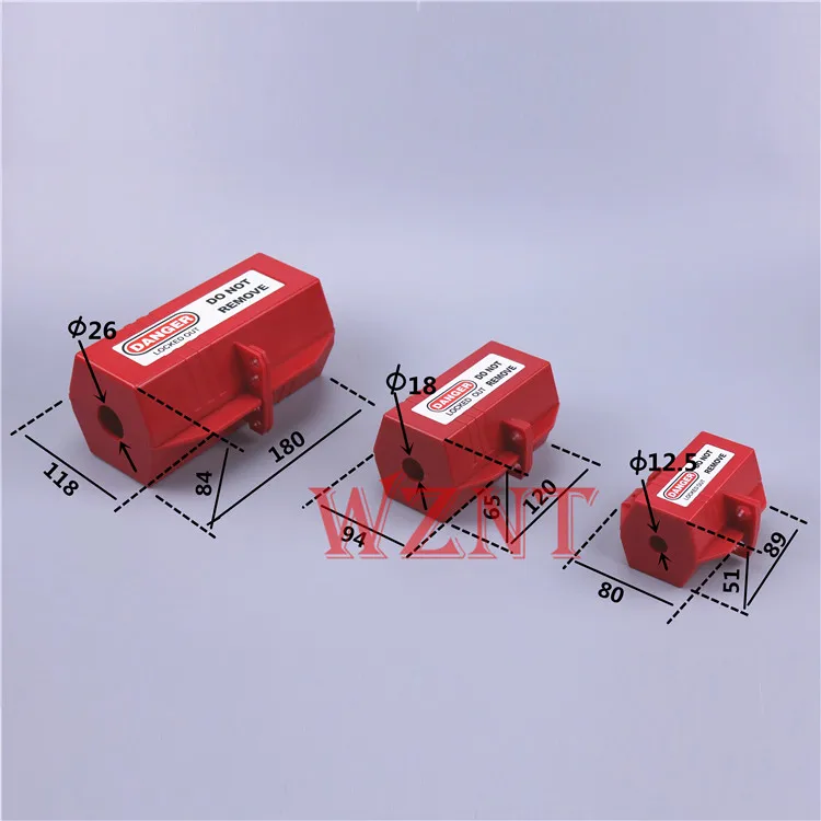 Электрический прибор большой разъем Блокировка тагаут коробка замок устройство безопасности LOTO инструмент
