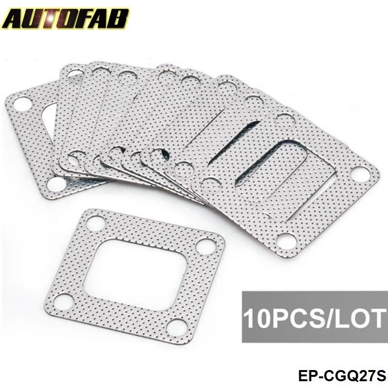 AUTOFAB - Universal Turbo - Manifold Gasket Fits 4 Bolt T4 Turbocharge AF-CGQ27S
