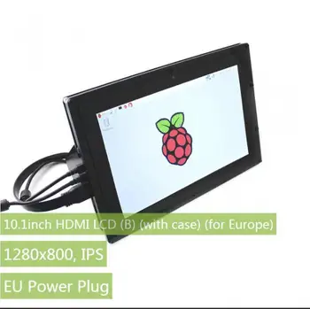 

10.1inch HDMI LCD (B) (with case) (for Europe) IPS 1280x800 Capacitive Touch Screen LCD, Supports Multi mini-PCs, Multi Systems