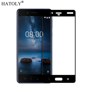 

For Tempered Glass Nokia 8 Glass 9H Full Coverage Film Mobile Phone Screen Protector for Nokia 8 Glass for Microsoft Nokia 8