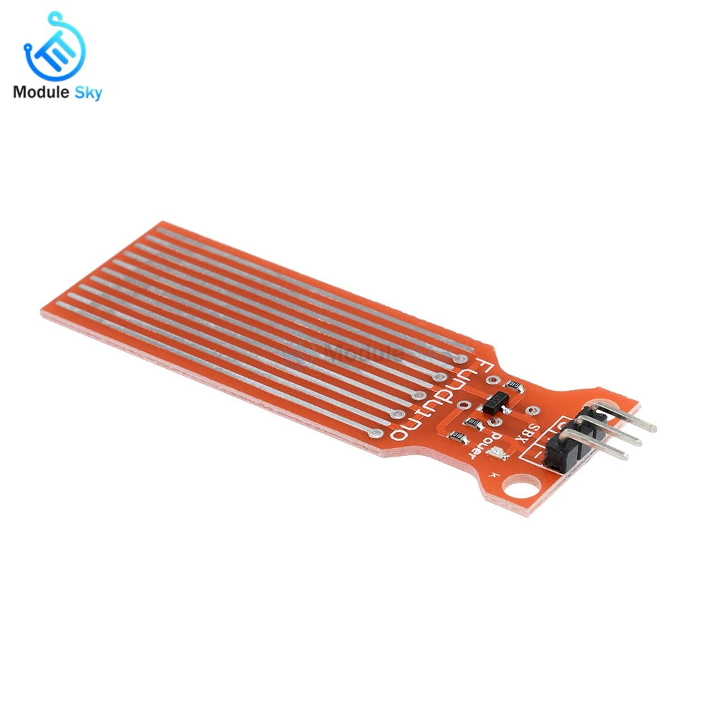 

10PCS Rain Water Level Sensor module Depth of Detection Liquid Surface Height For Arduino