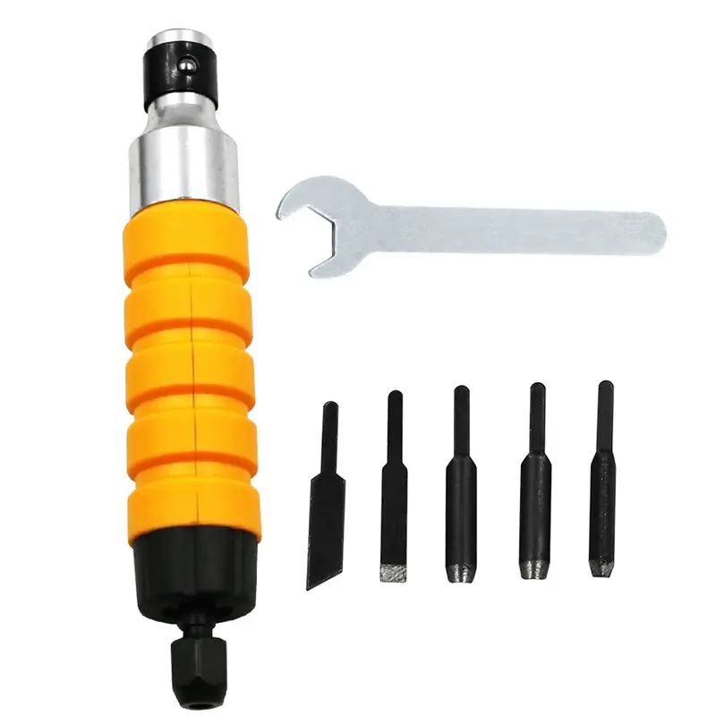 

Electric Furniture Carpentry Root Carving Knife Tool Handle Flexible Shaft Chisel Carved Wood