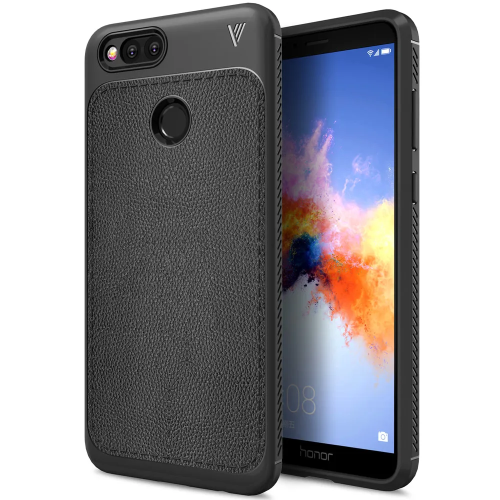 

IVSO Case For Honor 7X Mobile Phone Slim Luxury Protective Mobile Shell Silicone Tpu Back Phone Cover