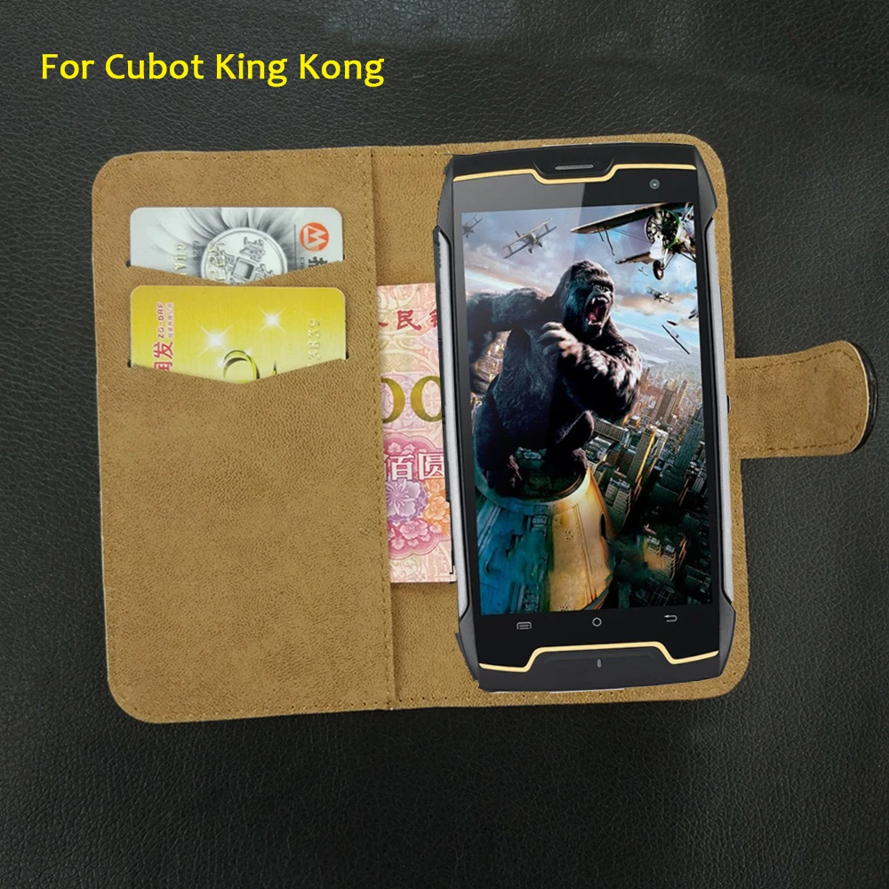 6 цветов супер! Кожаный роскошный эксклюзивный защитный чехол Cubot King Kong для