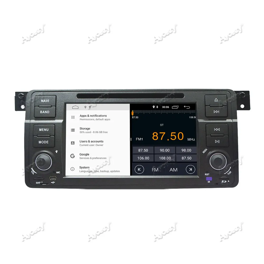 Cheap Android 9.0 4G 64G 8 CORE Car DVD Multimedia player GPS Autoradio audio For BMW/E46/M3/Rover/3 Series car Radio STEREO OBD2 DVR 17