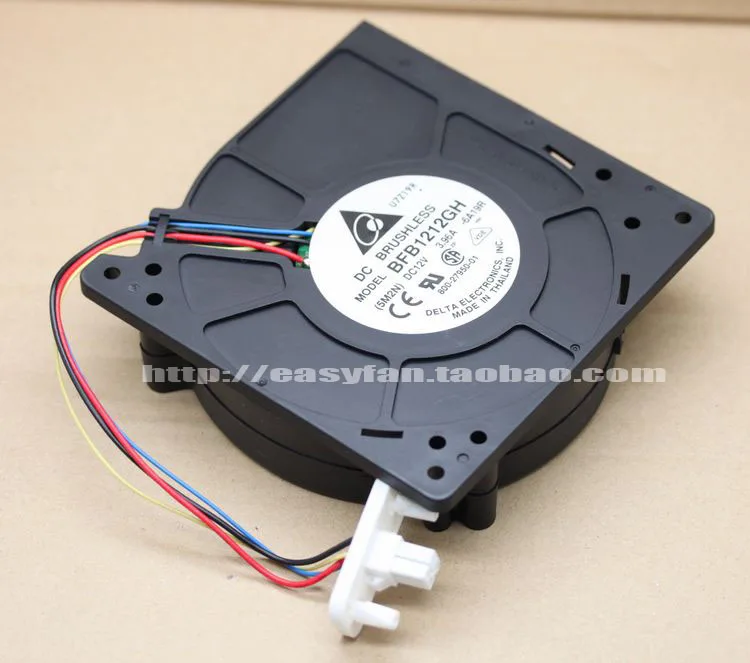 Detla Electronics BFB1212GH 6A19R DC 12V 3.96A 120x120x32 мм автомобильный вентилятор|dc fan 12v|dc 12v fandelta dc |