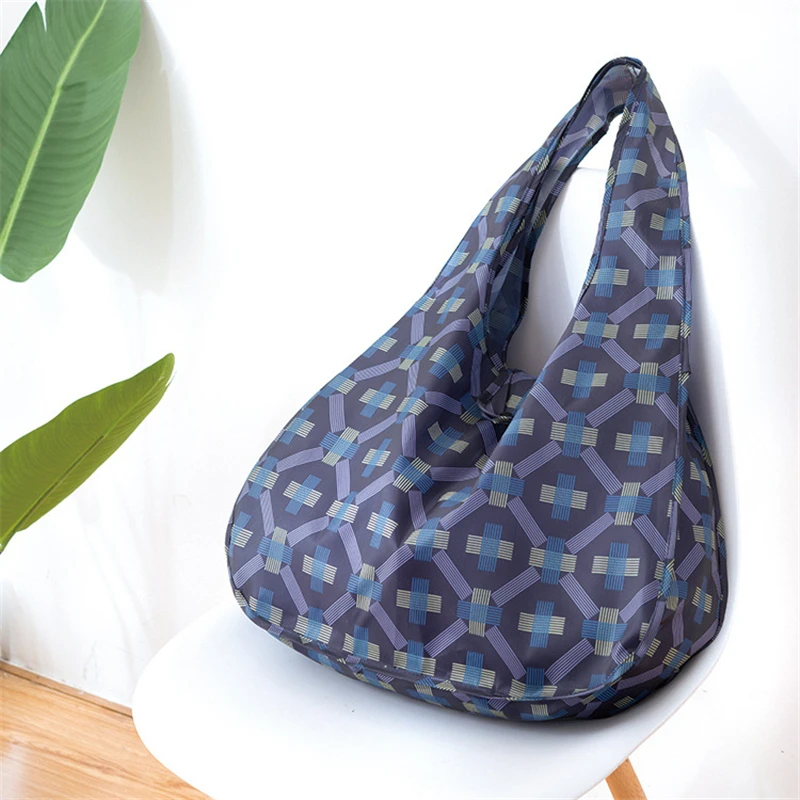 PURDORED 1 pc Waterproof Reusable Shopping Bags Women Foldable Tote Bag Portable Cloth Eco Grocery Bag Handbags Dropshipping PURDORED 1 pc Waterproof Reusable Shopping Bags Women Foldable Tote Bag Portable Cloth Eco Grocery Bag Handbags Dropshipping