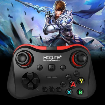 

056 VR Game Pad Eating Chicken Wireless Bluetooth Controller Joystick Remote Control Gamepad for Phone VR PC TV Ios Android