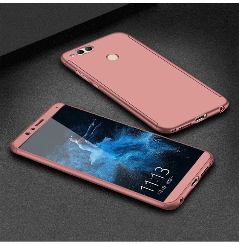 luxury 360 hard plastic full cover for huawei honor 6x 7x   15