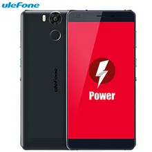 4 г Ulefone Мощность 16 ГБ + 3 ГБ 5.5 дюймов Android 5.1 MTK6753 64-бит Восьмиядерный 1.3 ГГц 6050 мАч Батарея 13MP GPS OTG fm смартфон