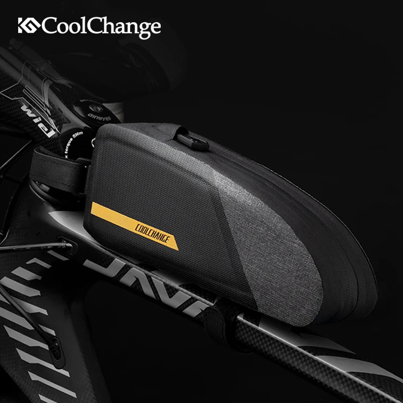 CoolChange велосипедная сумка Светоотражающая MTB Передняя труба водоотталкивающая