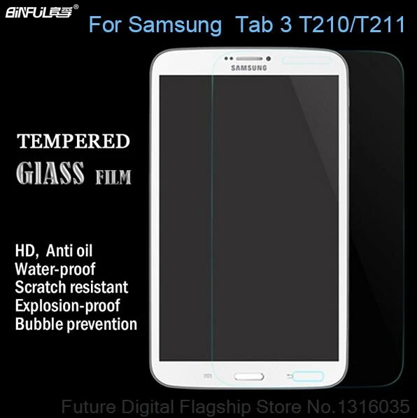 HD закаленное стекло для Samsung Galaxy Tab 3 7.0 T210 T211 T215 P3200 P3210 Защитная пленка экрана