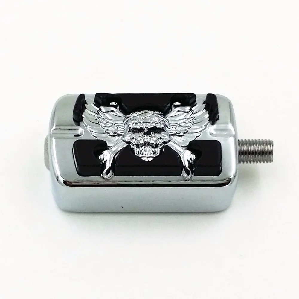 1x Skull Shifter Shift Peg For Harley Softail Springer Dyna Road King