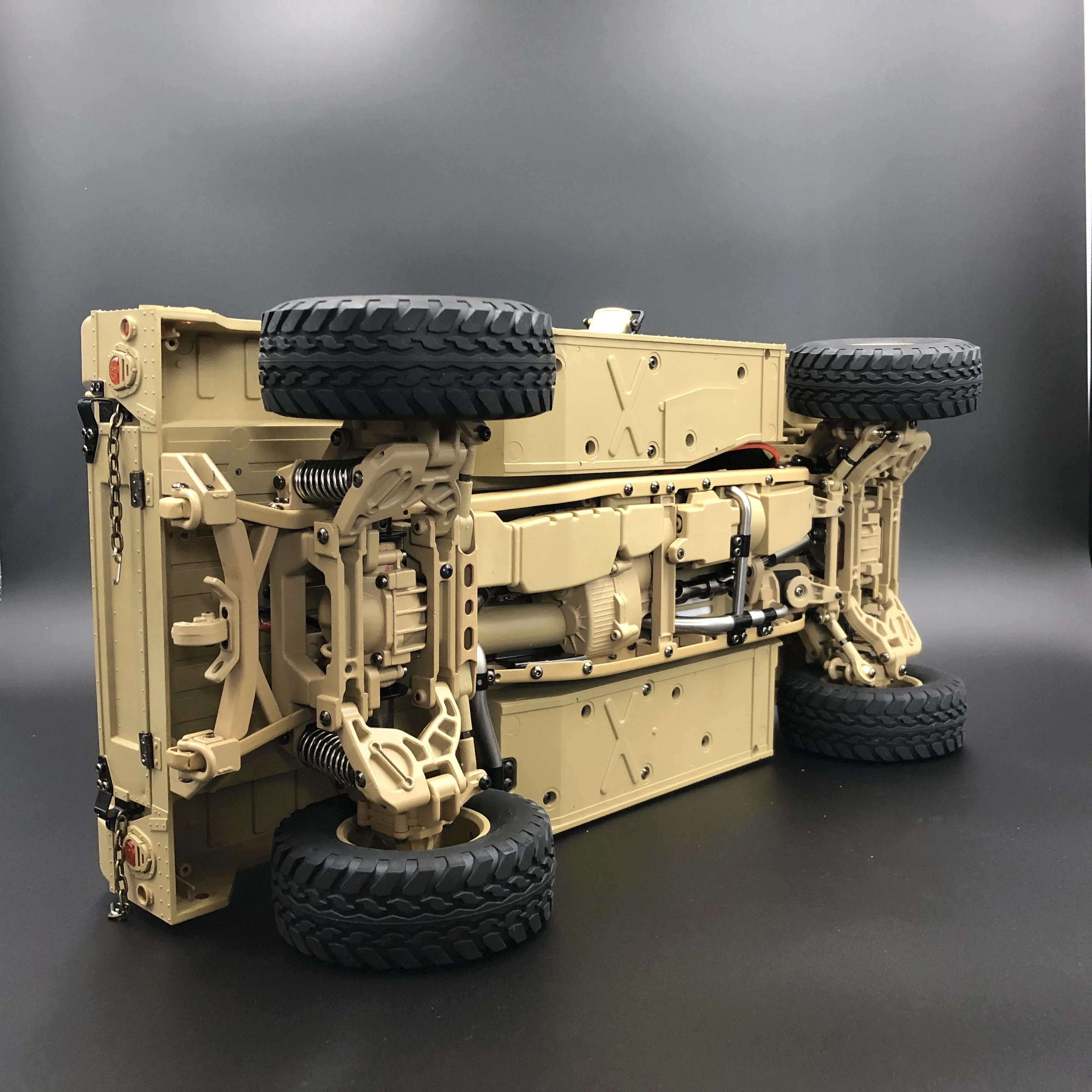 U. s.4X4MILITARY автомобиля M1025 Хаммер 1/10 rc металлический корпус внедорожный автомобиль