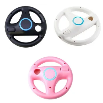 

JESBERY Kart Racing Game Steering Wheel Controller For Nintendo Wii Accessories Accessories Game Remote Controller 3 Colors