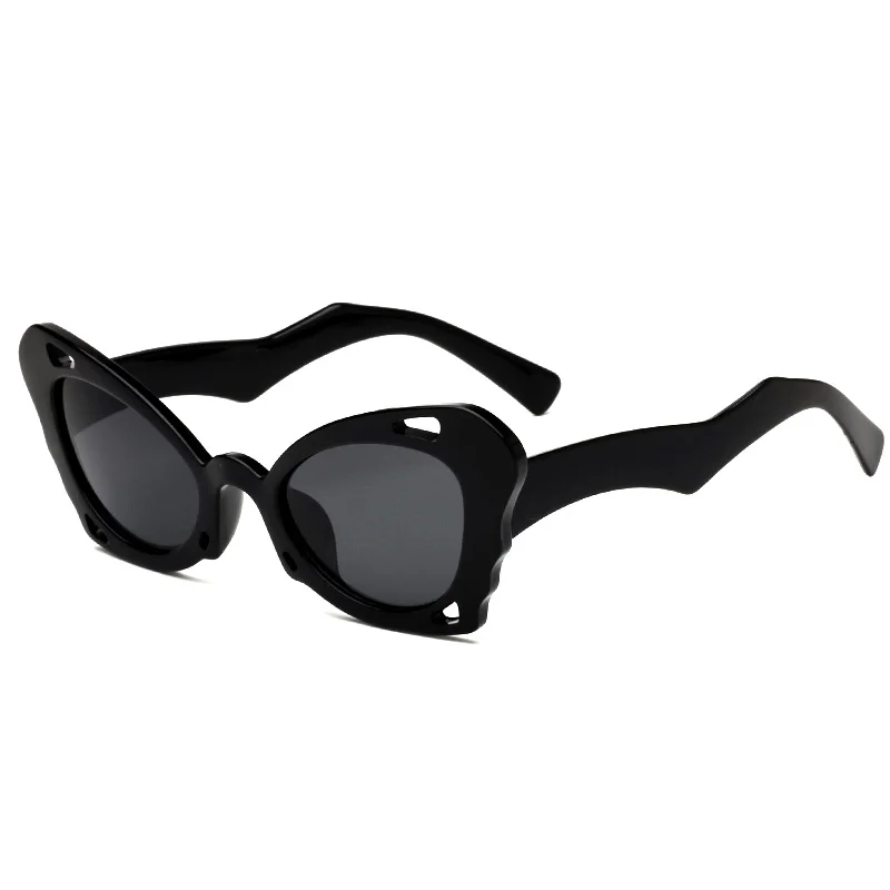 

New Cat Eye Sunglasses Women Personality Irregular Sun Glasses Ladies Butterfly Sunglass Women's Glasses Goggle Oculos De Sol