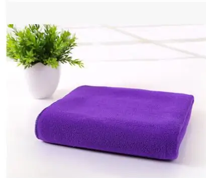 Впитывающее дорожное полотенце-70*140 см ванна из микрофибры быстросохнущее пляжное/полотенца для тренажерного зала весна/лето купальное полотенце yogaSpa для взрослых - Цвет: Сливовый