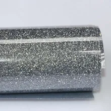 Серый ПУ теплопередачи футболки Утюг на пленке материалы для рукоделия 2" x 40"(50 см x 100 см) горячая Распродажа