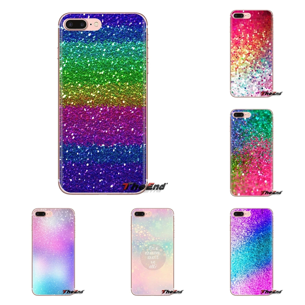 

For Oneplus 3T 5T 6T Nokia 2 3 5 6 8 9 230 3310 2.1 3.1 5.1 7 Plus 2017 2018 Colorful Sparkle Glitter diamond crystal Soft Cases